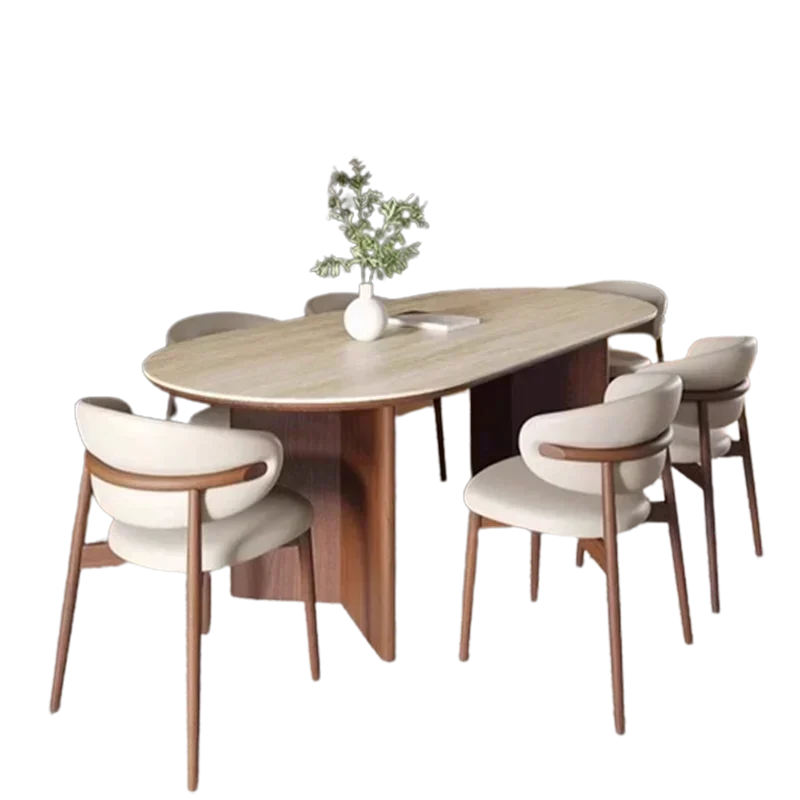 Multifunction Home Furniture Kitchen Table Reception Tables Dining Room Luxury Chairs Mesa Plegables Ceramic Extendable Round