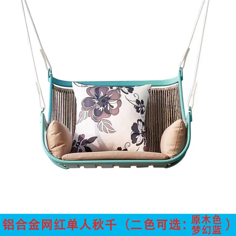 Terrace Loungers Hammock Patio Swings Street Suspended Shaking Garden Patio Swings Hanging Chair Outdoor Furniture Balanço LLOS
