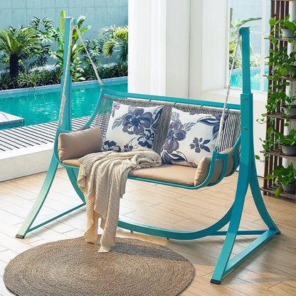 Terrace Loungers Hammock Patio Swings Street Suspended Shaking Garden Patio Swings Hanging Chair Outdoor Furniture Balanço LLOS